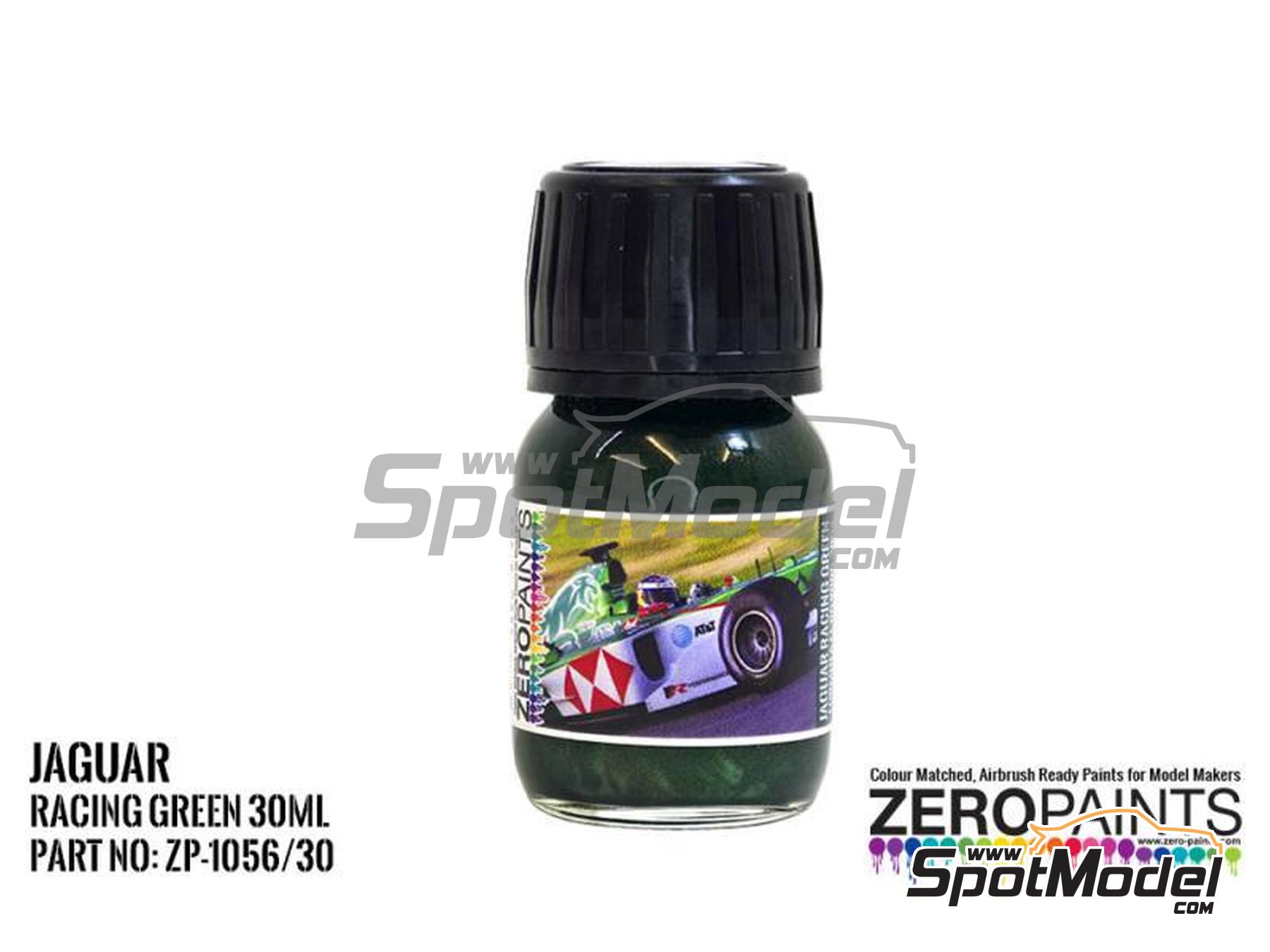 Zero Paints ZP 1056 30 Paint For Airbrush Jaguar Racing F1 Green 1 X zero-paints-zp-1056-30-paint-for-airbrush-jaguar-racing-f1-green-1-x